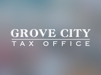 GC Tax Office business card & signage