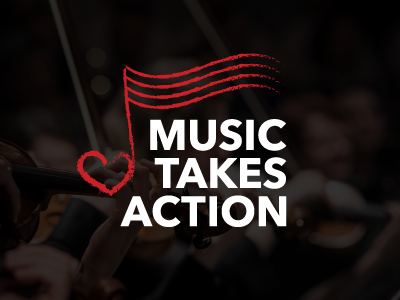 Music Takes Action branding pack