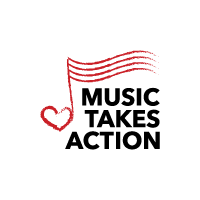 Music Takes Action logo